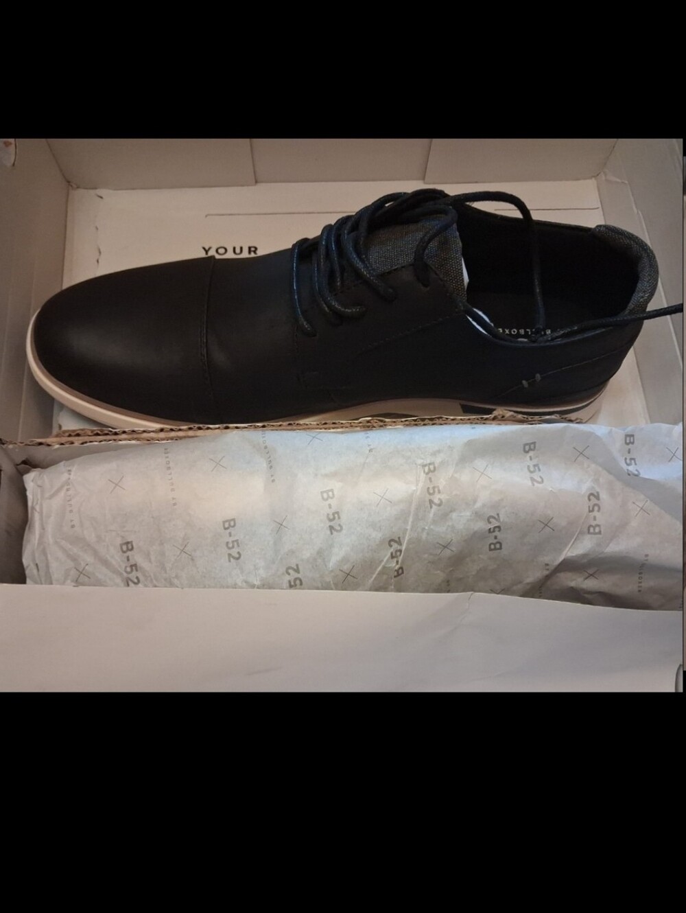 New B-52 by Bullboxer Aster Men’s Black Sneakers Size 12 With Box